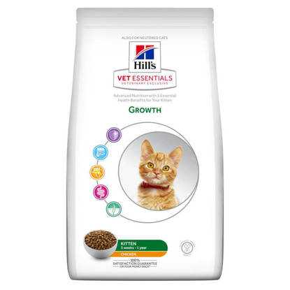 Picture of Hills Vet Essentials Growth Feline Kitten 3kg